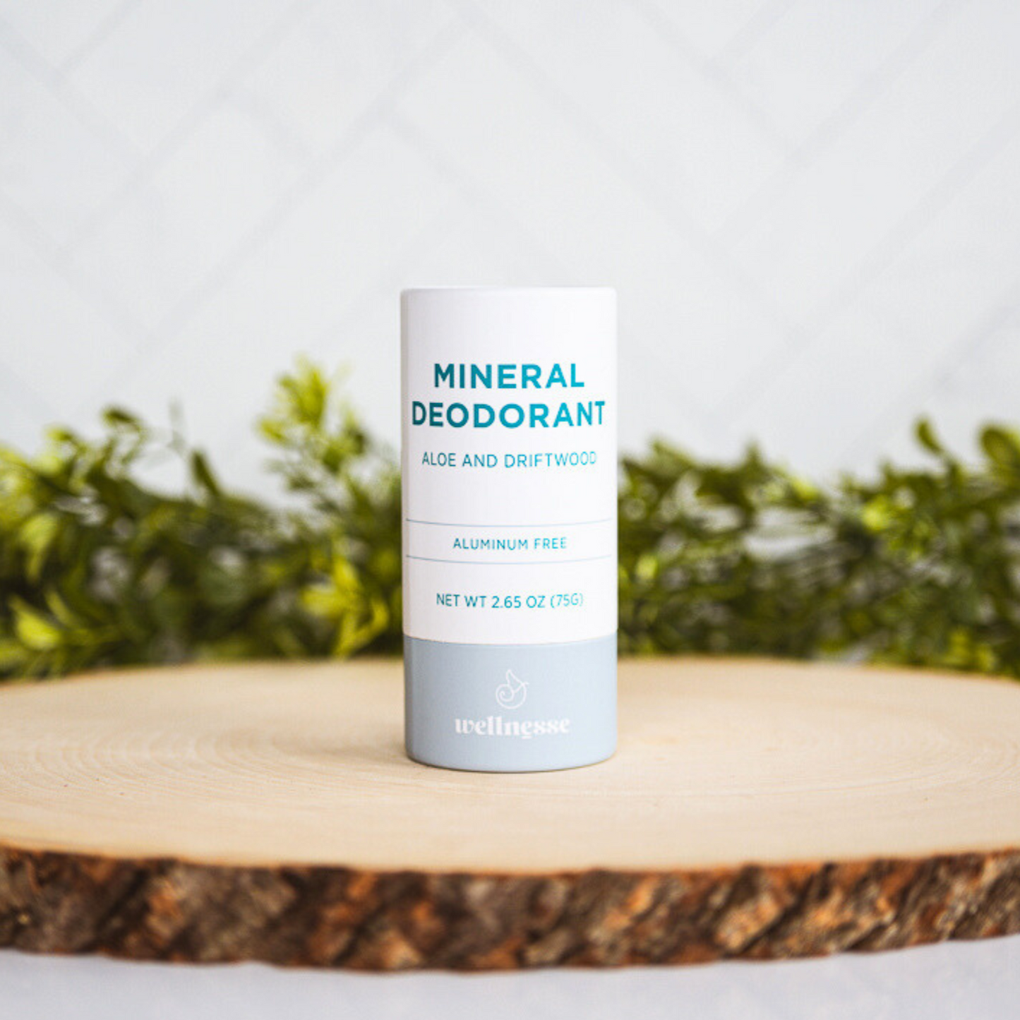 Wellnesse Natural Mineral Deodorant - Aluminum-Free Long-Lasting Protection