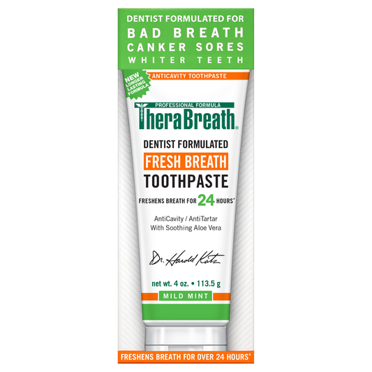 TheraBreath Fresh Breath Toothpaste - Mild Mint
