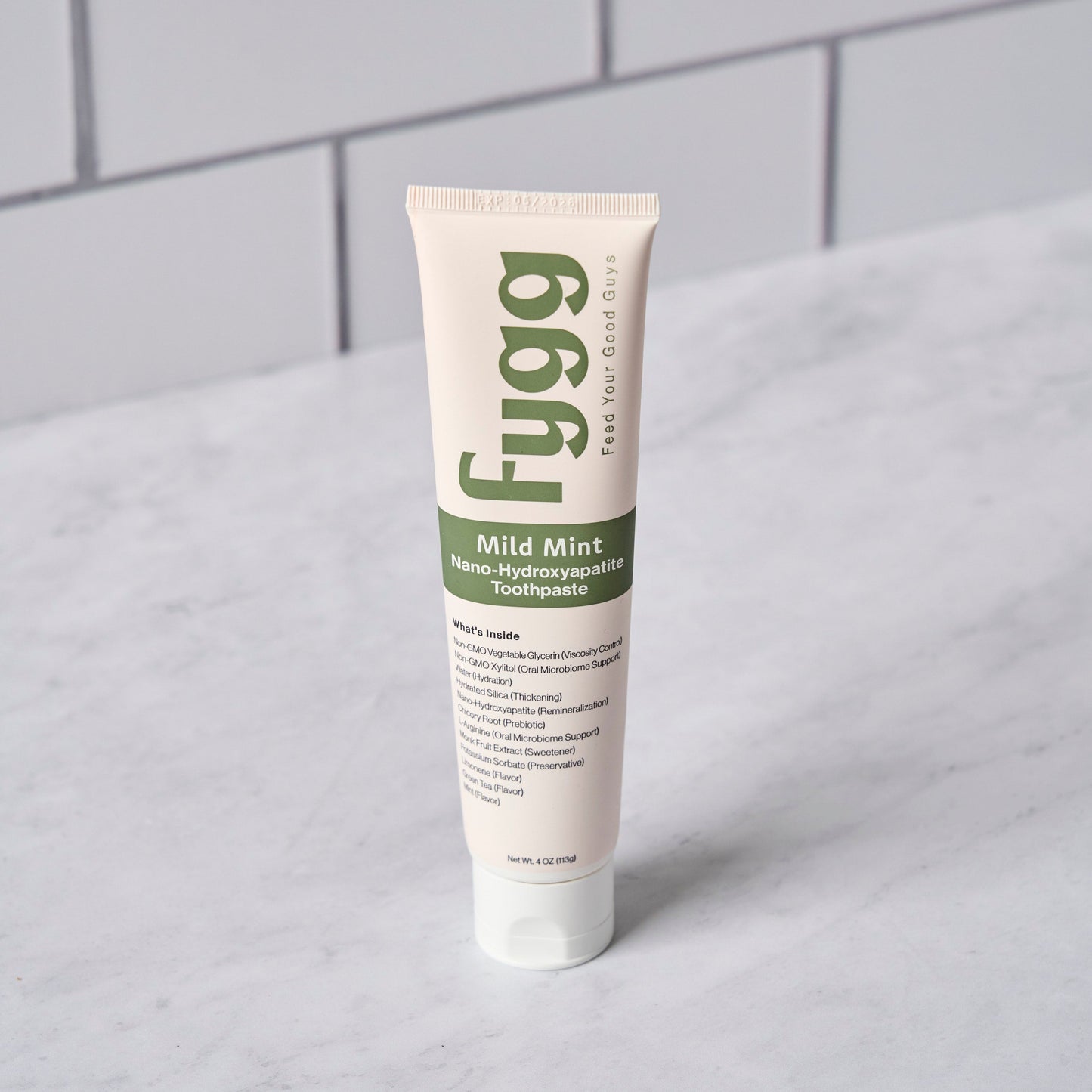 Fygg Nano-Hydroxyapatite Toothpaste with Prebiotics | Mild Mint