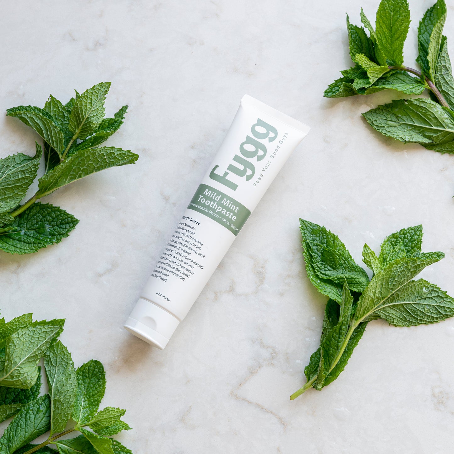 Fygg Nano-Hydroxyapatite Toothpaste with Prebiotics | Mild Mint