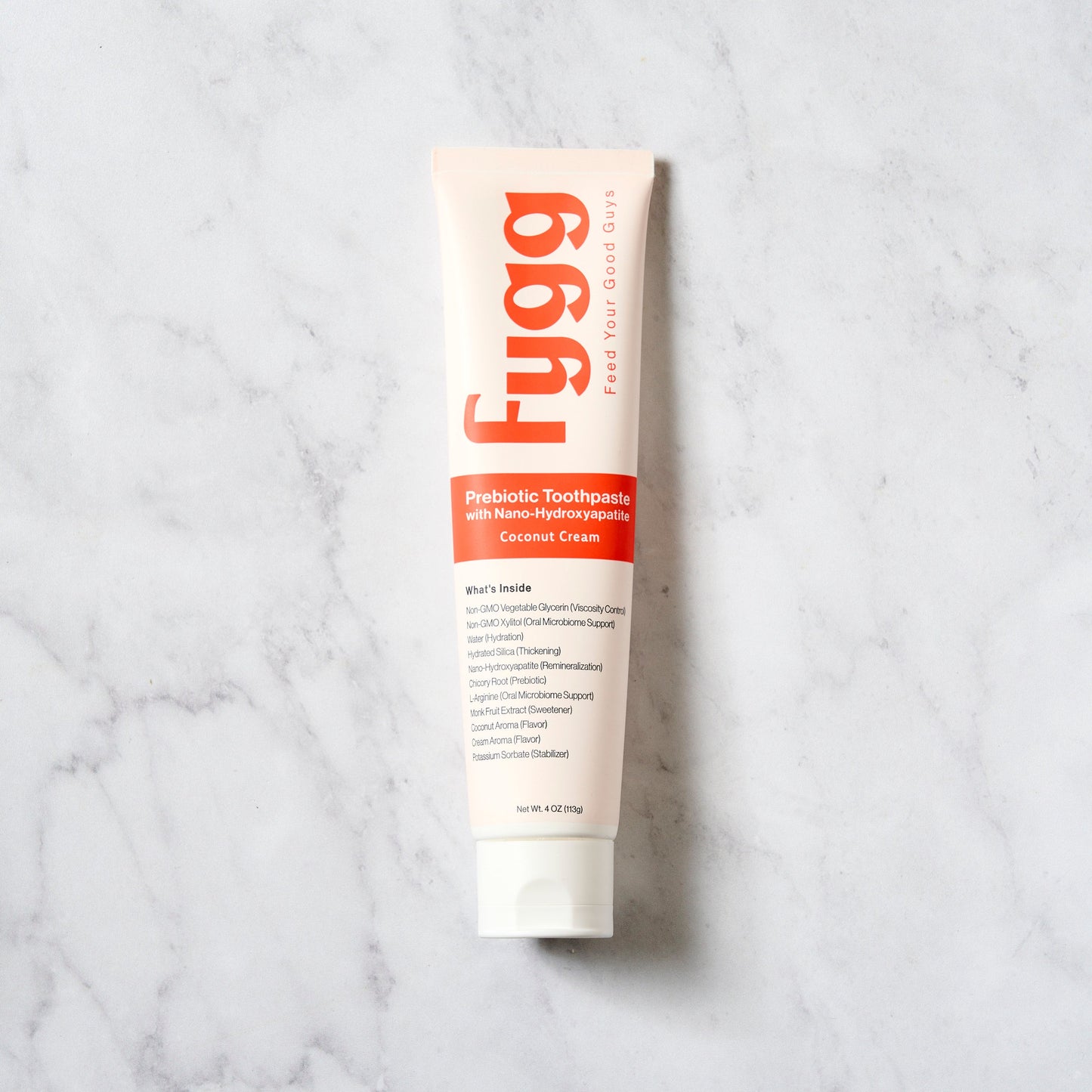 Fygg Nano-Hydroxyapatite Toothpaste with Prebiotics | Coconut Cream