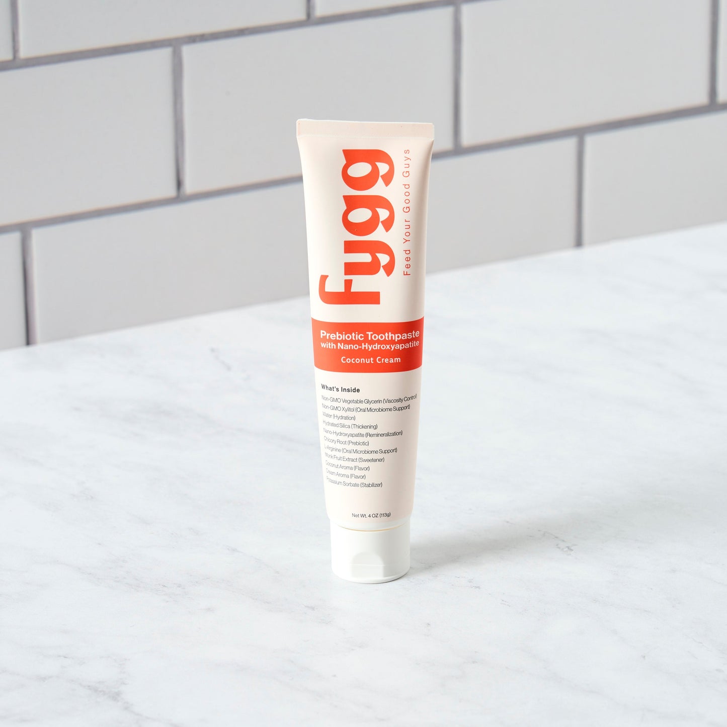 Fygg Nano-Hydroxyapatite Toothpaste with Prebiotics | Coconut Cream