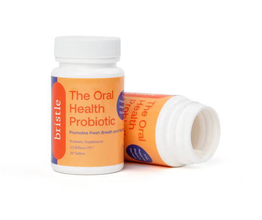 Bristle Oral Health Probiotics 60 Count - Professional Strength Bad Breath & Gum Health 60-Day Supply