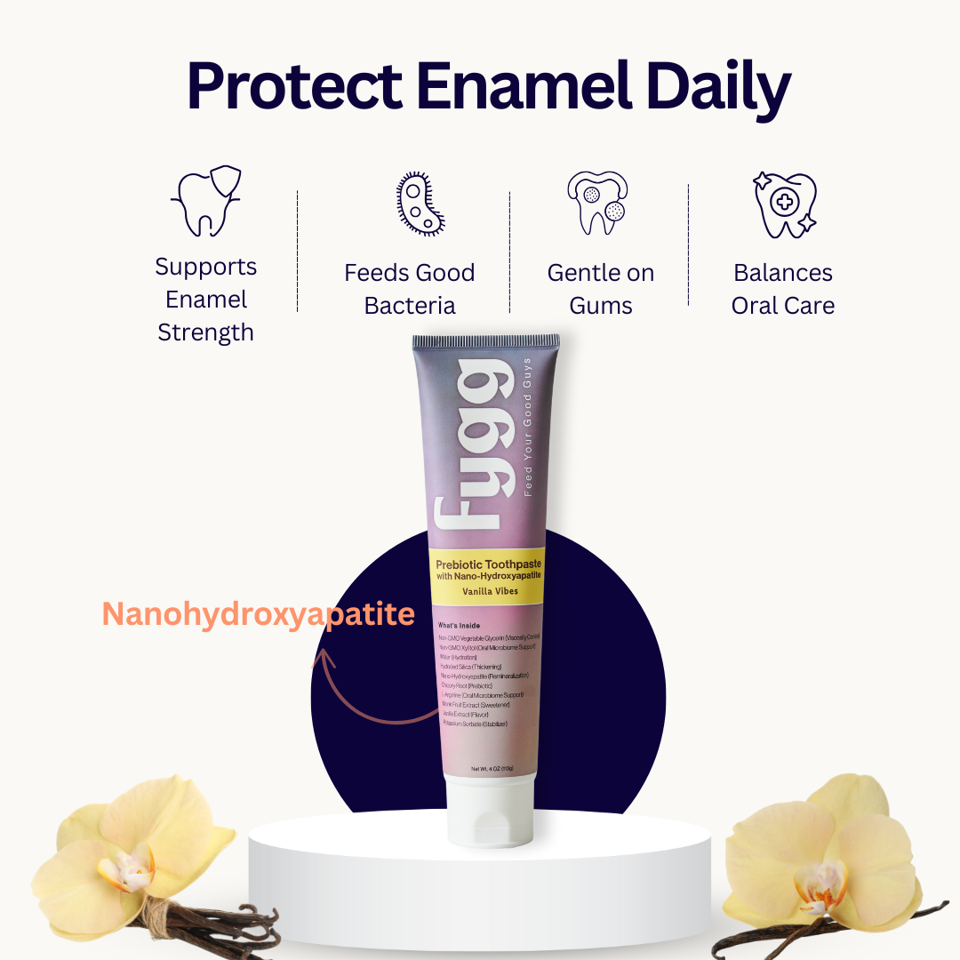 Fygg Nano-Hydroxyapatite Toothpaste with Prebiotics | Vanilla Vibes