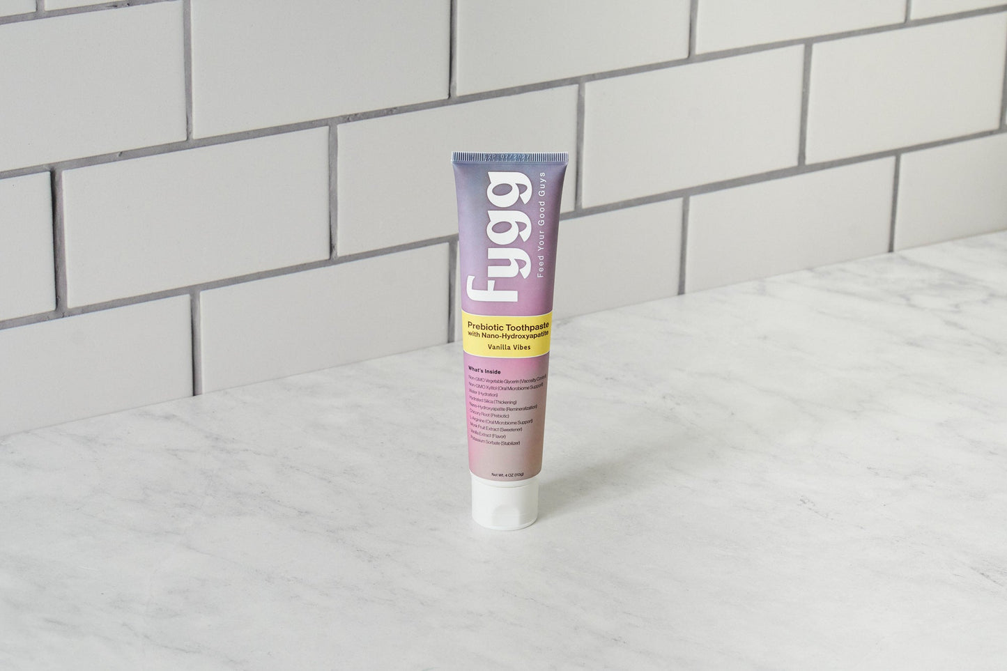 Fygg Nano-Hydroxyapatite Toothpaste with Prebiotics | Vanilla Vibes