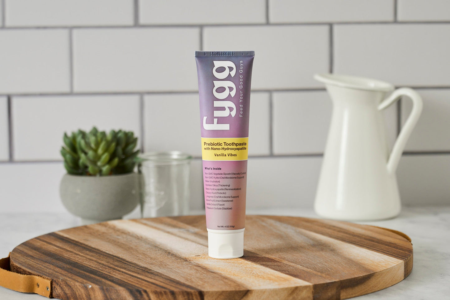 Fygg Nano-Hydroxyapatite Toothpaste with Prebiotics | Vanilla Vibes