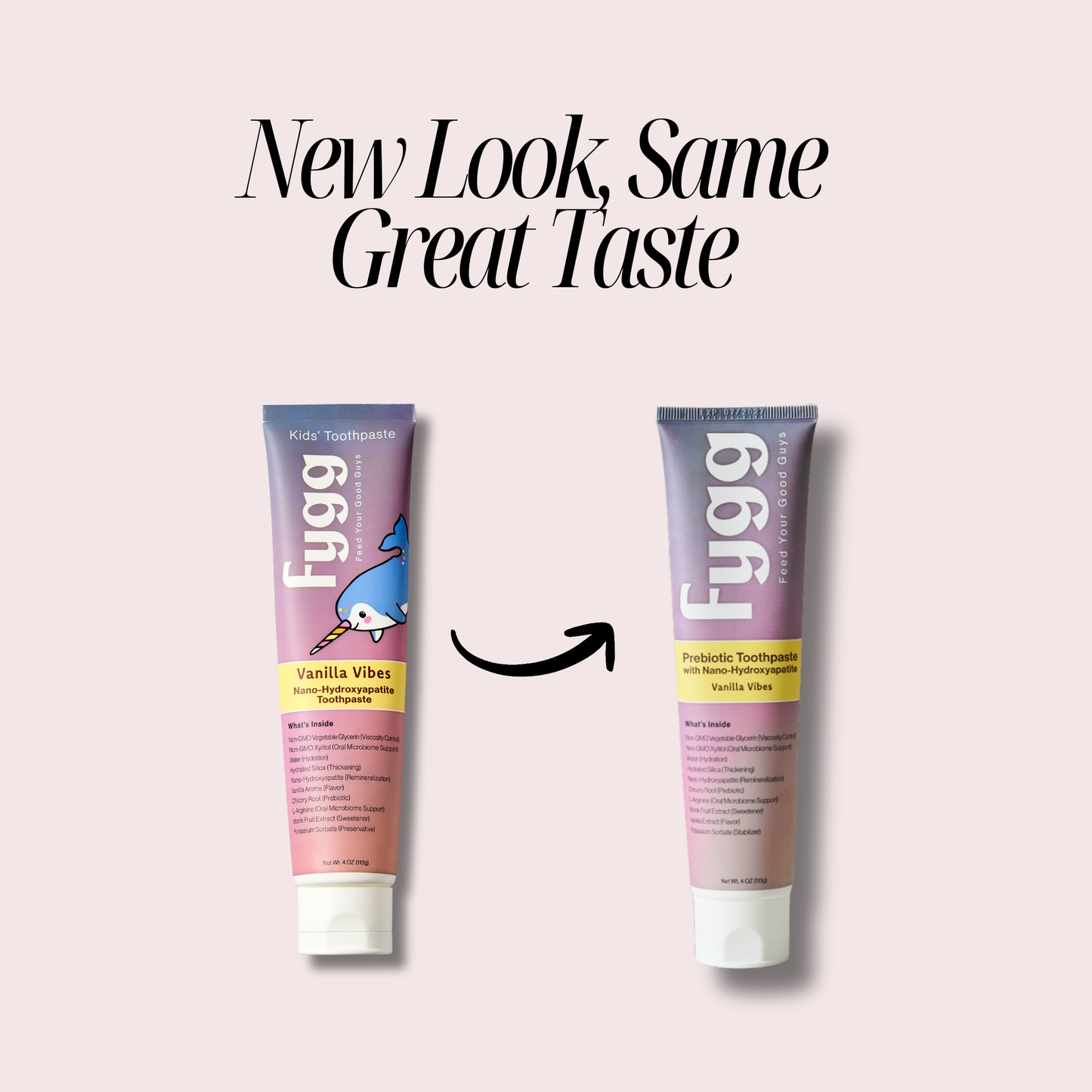 Fygg Nano-Hydroxyapatite Toothpaste with Prebiotics | Vanilla Vibes