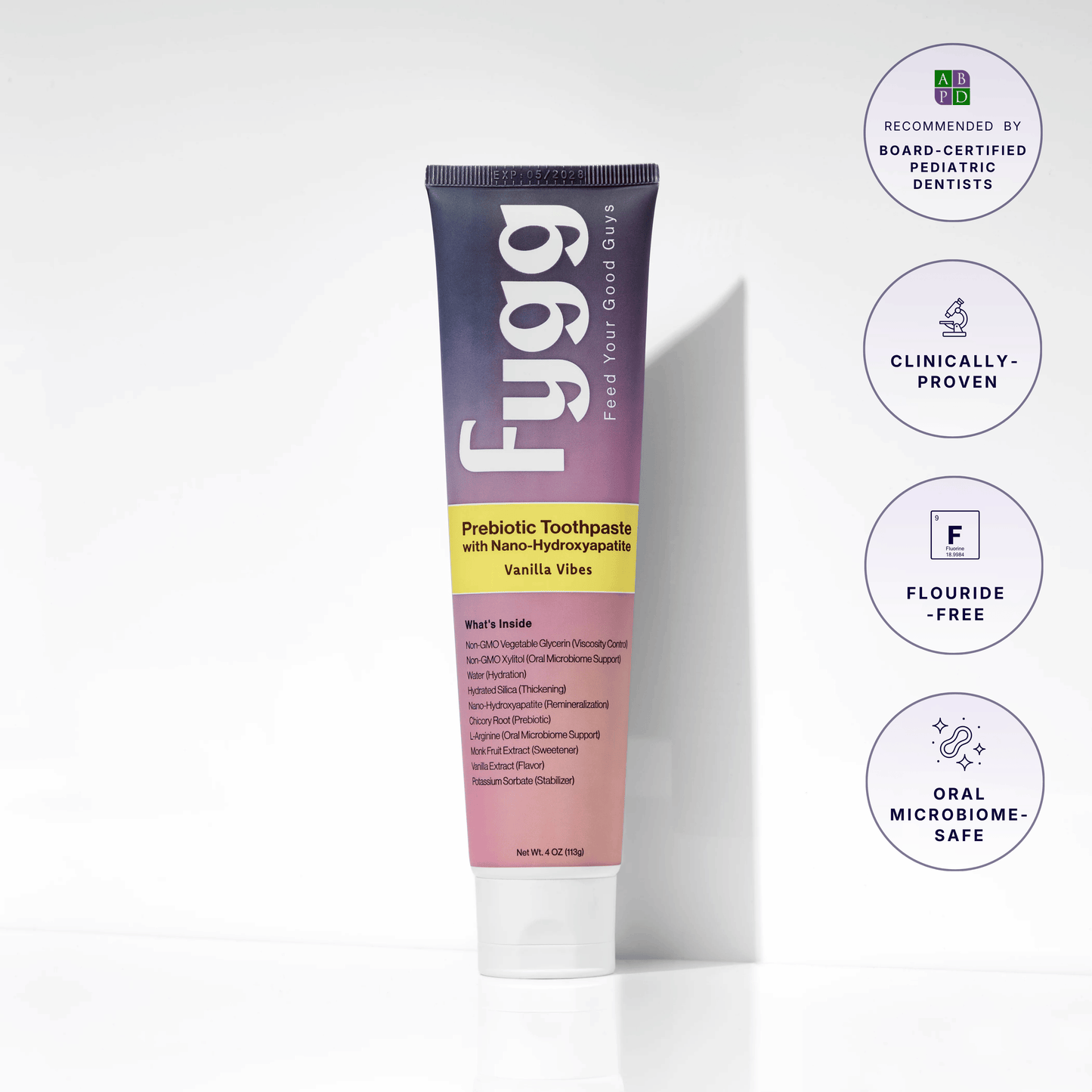 Fygg Nano-Hydroxyapatite Toothpaste with Prebiotics | Vanilla Vibes