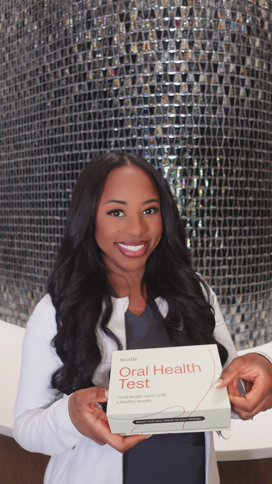 Bristle Professional Oral Health Test - At-Home Microbiome Analysis Used in Dental Offices